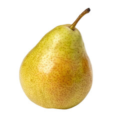 Pear realistic fruit isolated on transparent background