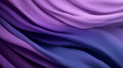 Obraz premium A purple and blue fabric with a wave pattern