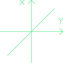 Linear Function icon single vector illustration