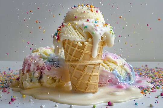 Bird's-eye view of a crimson speech bubble with crucial update against a scarlet backdrop, representing online conversation notifications, text message alarms, and subscription cues.