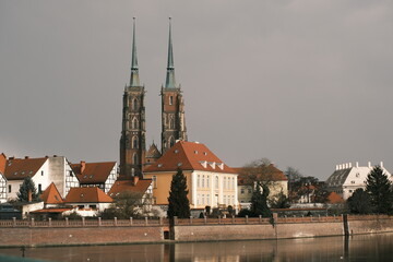 Obraz premium Ostrów tumski