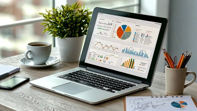 Affiliate Marketing Digital Workspace with Analytics Tools
