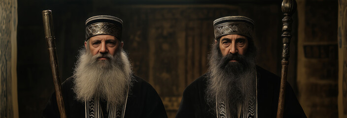 The Jewish Pharisees in the Temple of Jerusalem