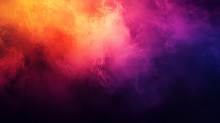 Colorful abstract background. Abstract abstract of a red and orange glow in the dark. A dark gradient background with a glowing banner. Vibrant abstract backdrop lifestyle.