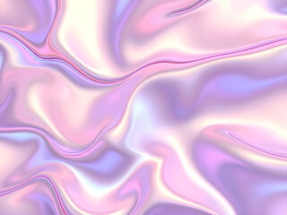 Obraz premium Abstract Iridescent Background with Pink Purple and Blue Swirls