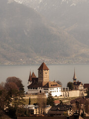 Spiez in switzerland, suisse, swiss