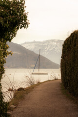 Spiez in switzerland, suisse, swiss