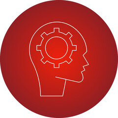 Logic icon single vector illustration