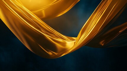 An abstract blue and yellow background. Abstract abstract of yellow gold and blue. Geometric technology metaverse laser. A background featuring abstract shades of lifestyle blue and yellow.