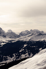 Montains in switzerland, grindelwald