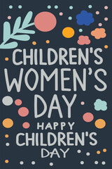 Hand drawn colorful holiday banner. Vector image is not AI