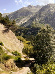 Montains in switzerland