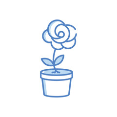 Rose Vector icon