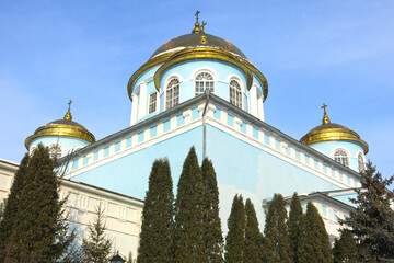 Orthodox New Kazan Cathedral in Lebedyan