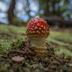 fly agaric mushroom