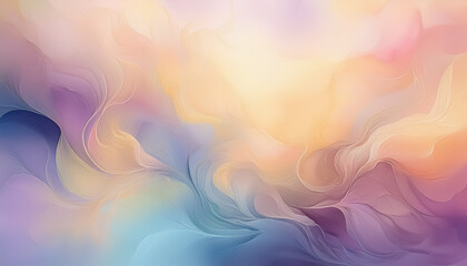 Vibrant Abstract Fluid Art with Pastel and Bold Color Blends