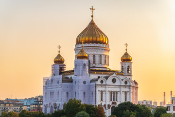 Cathedral of Christ the Saviour in Moscow, Russia