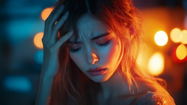 Headache or suffering like grief or another mental pain 