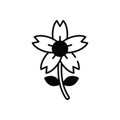 Flower  Vector icon