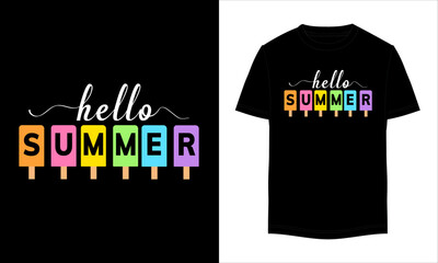 Hello Summer T-shirt.