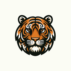 tiger animal vector illustration