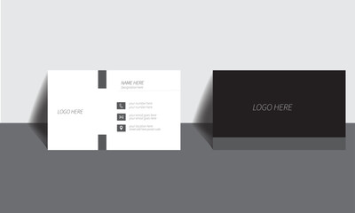 business card template design
