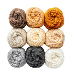 Soft Wool for Cozy Knits on transparent background.