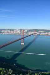 25th April Bridge, Lisbon, Portugal, Europe