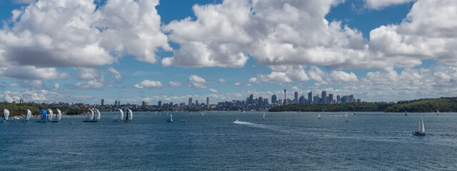 Panoramic views of Sydney