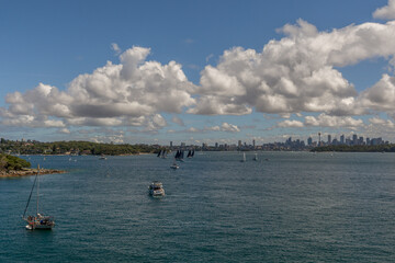 Panoramic views of Sydney