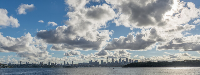 Panoramic views of Sydney