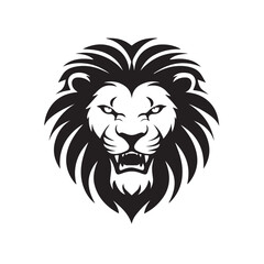 Lion logo. Lion head. Lion Head logo on white background. Vector illustration.