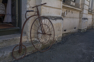 Penny-Farthing Antique bicycle