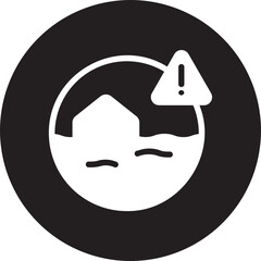 Flood  glyph icon