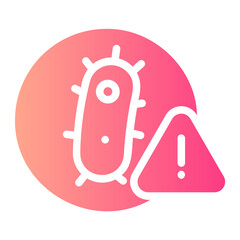 Virus  gradient icon