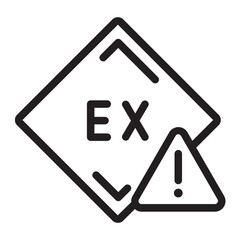 ex line icon