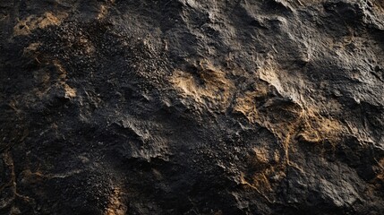 A natural ground texture illustrating the rich, fertile surface of soil from a top-down perspective, ideal as a detailed background element