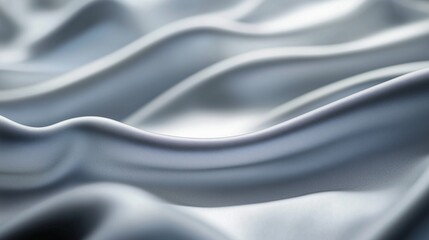 Silk fabric background. A gradient of silver. Texture of a sandstone background. Background featuring silk lifestyle fabric.