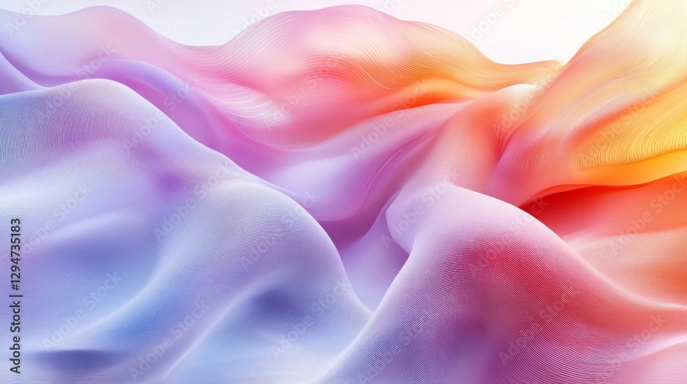 Poster breathtaking swirls of soft pastels blend seamlessly together, creating a mesmerizing visual journey