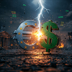 dollar sign in the sky