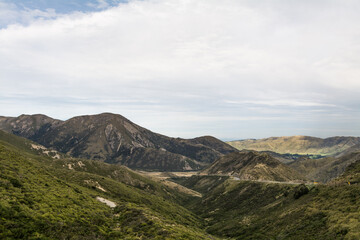 Banks Peninsula scenic view, New Zealand