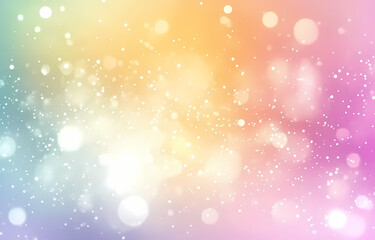 Obraz premium Colorful blurred background, pastel rainbow gradient, soft blurred background for design with copy space