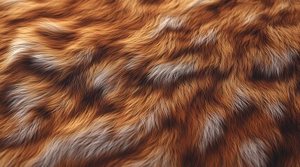 Naklejka premium A realistic close-up of a tiger's fur featuring light stripes