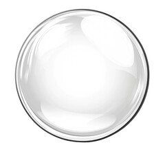 Captivating reflections in a glass sphere studio setting photo