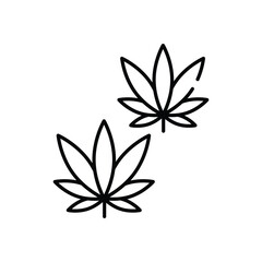 Cannabis  Vector icon