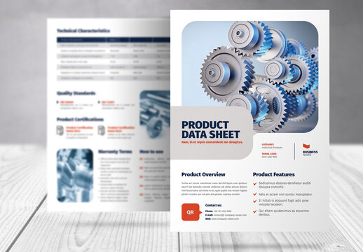 Product Specification Data Sheet Template 