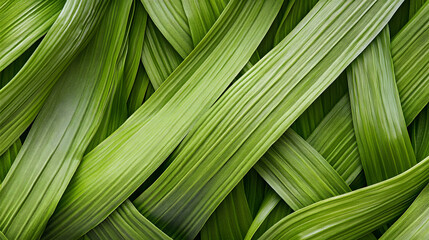 A close-up of artificial turf with finely woven blades of synthetic grass showcasing its vibrant color and realistic texture.