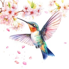 Obraz premium Colorful Spring Birds