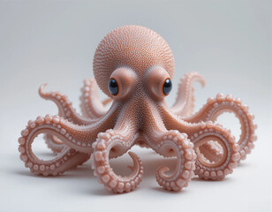 Obraz premium The Enigmatic Octopus: Intelligence and Elegance Beneath the Waves
