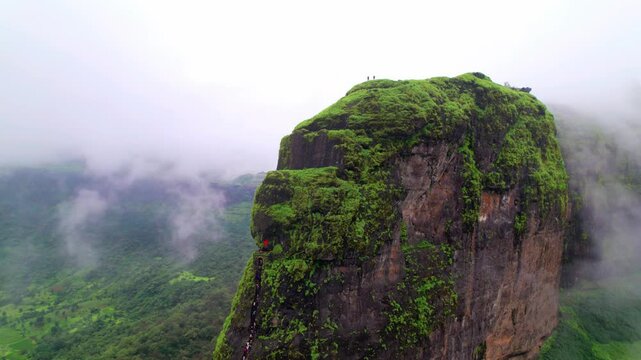 Trekking the Rock-Cut Steps of Harihar Fort | Ultimate Adventure